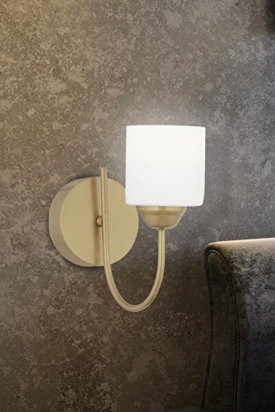 Apliqa Esila Eskitme Boyalı Duvar Lambası Yatak Odası-Yatak Başı-Banyo İçin Modern Aplik