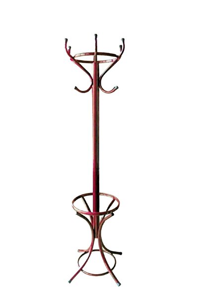 aldagelsin Metal Portmanto Askılık Bordo