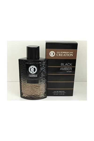 ÇELİKSİLVERTAKI Black Amber Edt 100 ml Erkek Parfüm
