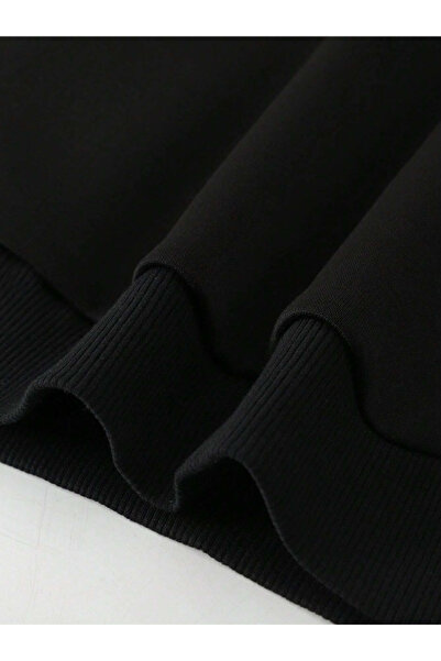 Revasser Never Colorful Unisex Oversize Cotton Sweatshirt - Crew Neck