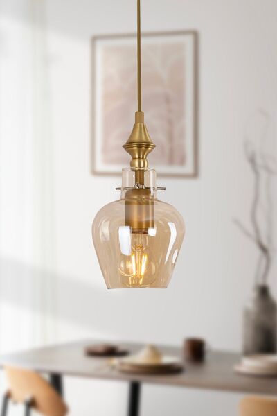 Apliqa Faron Tekli Eskitme Sarkıt Avize