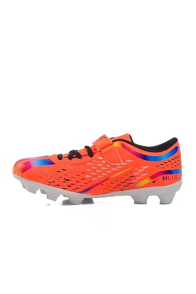 AYAKMOD F Orange White Boys' Football Boots