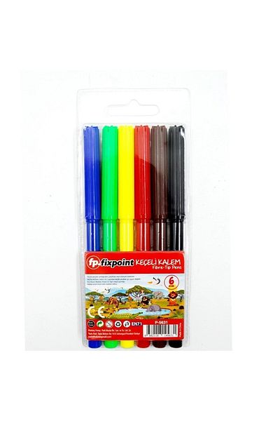 FixPoint Felted Pen 6 Colors ( P-5631 )