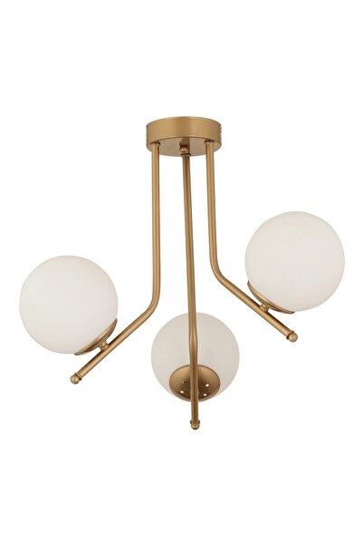 Apliqa Nida 3Lü Komple Eskitme Boyalı Modern Mutfak Yatak Odası Salon Avize