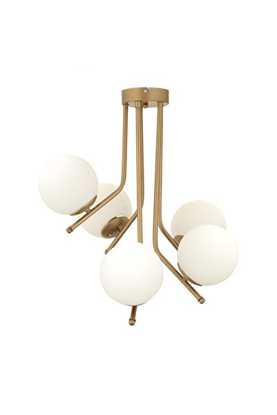 Apliqa Nida 5Li Komple Eskitme Boyalı Modern Mutfak Yatak Odası Salon Avize