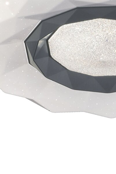 Apliqa Paris Tekli Beyaz 3 Renkli 37 Watt Ledli Modern Oturma Odası, Koridor, Salon Led Avize