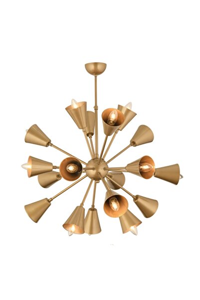 Apliqa Revista 18Li Eskitme Modern Retro Sarkıt Salon Avize