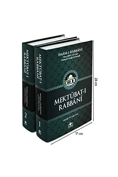 Genel Markalar Mektubat-ı Imam-ı Rabbani (2 Cilt) (ciltli) 2. Hamur