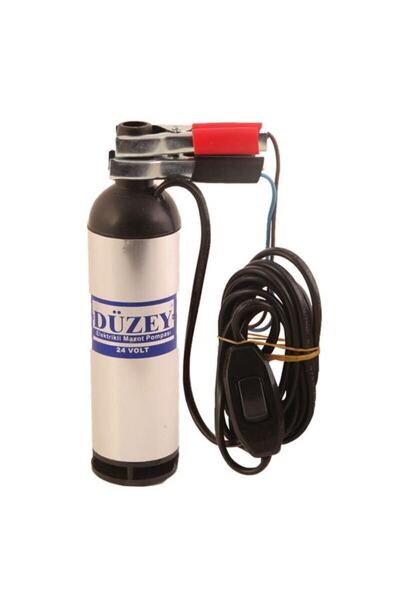 Genel Markalar Düzey 24 Volt Büyük Dalgıç Mazot Aktarma(SIVI TRANSFER) Pompası (SU,SÜT,YAĞ)