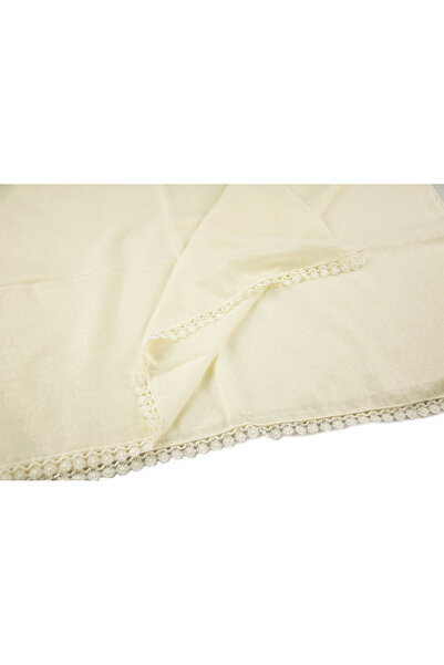 İhvan Special Cylinder Boxed Set for Mother's Day - Pearl Prayer Beads - Cotton Patterned Scalloped Mevlid Covered - Kr