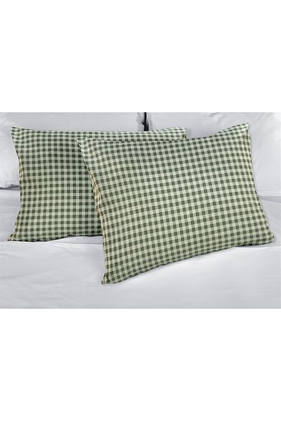 Evim Комплект калъфки за възглавници Valeria Cotton Plaid от 2 части 50x70 см