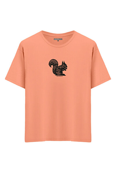 Mounte Bianca Unisex veverica - Oversize kroj T-shirt