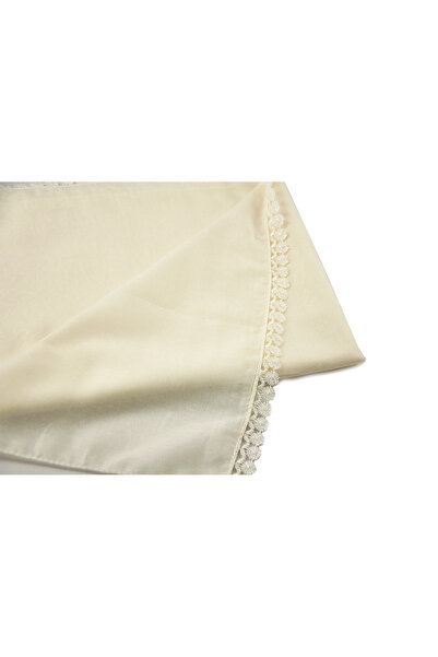 İhvan Special Cylinder Boxed Set for Mother's Day - Pearl Prayer Beads - Cotton Patterned Scalloped Mevlid Covered - Kr