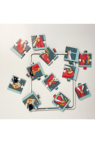 ihvan online İslamı Öğreniyorum - Abdest Öğreten Yapboz - Ahşap Puzzle - Kız Çocuk Yapboz - 3 Yaş ve Üzeri Eğitim