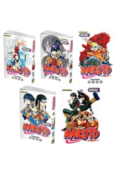 Gerekli Şeyler Yayıncılık Naruto Cilt 6/7/8/9/10 - 5 Cilt Set