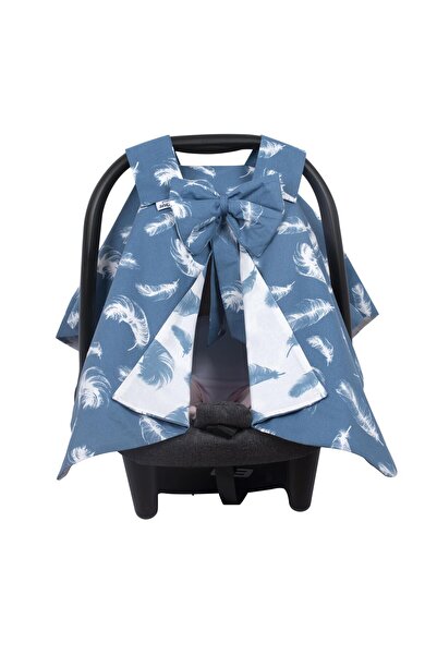 Sevi Bebe Fiyonklu Ana Kucağı Örtüsü Art-204 Tüy Desen