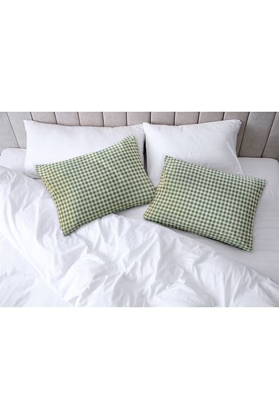 Evim Комплект калъфки за възглавници Valeria Cotton Plaid от 2 части 50x70 см