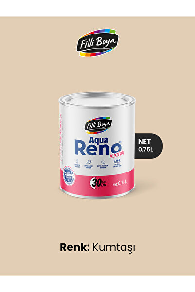 Filli Boya Aqua Reno Mutfak 0.75 Lt Kumtaşı