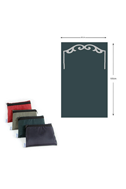 İhvan Smoke Colored Pocket Prayer Rug