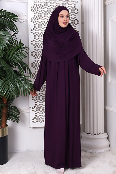 ihvan online Rochie de rugăciune practică dintr-o singură piesă, cu hijab și ...
