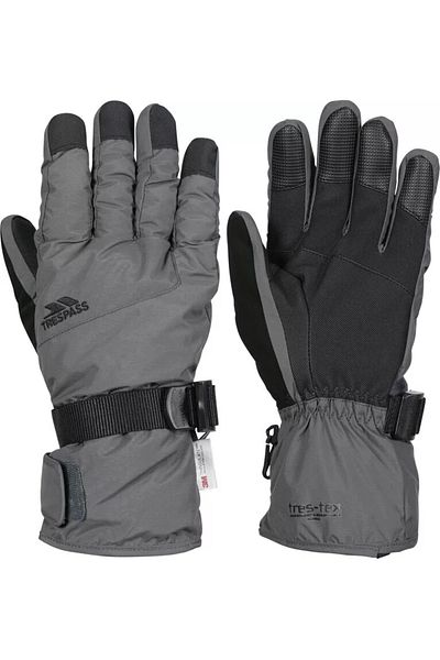 Trespass Ergon II Unisex γκρι γάντια για ενήλικες - γάντια Uaglglm20003-cbn