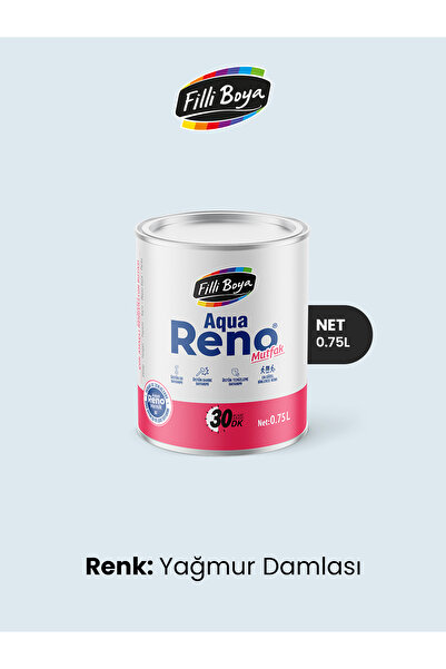 Filli Boya Aqua Reno Mutfak 0.75 Lt Yağmur Damlası