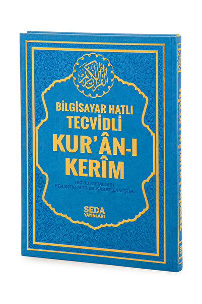 Seda Yayınları Satır Altı Tecvidli Kuranı Kerim - Bilgisayar Hatlı - Cami Boy...