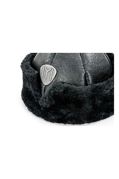 İhvan 5-8 Years Old Waiter Size Ertugrul Börk Hat - Black Color - 2029