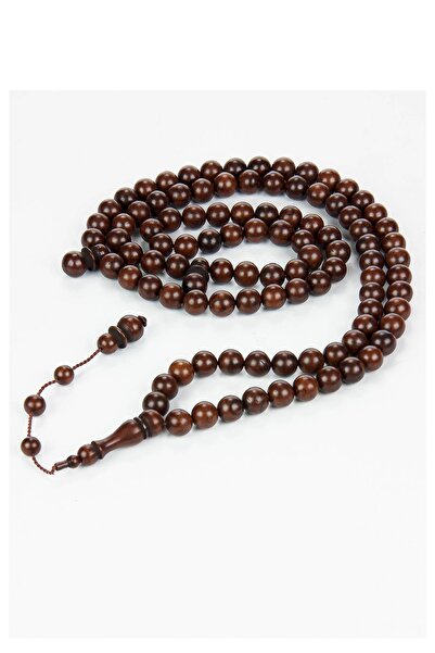 İhvan Kuka Rosary - 99 Pieces - 10 mm Dark Brown