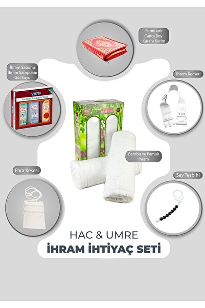 ihvan online Erkek Hac Umre İhram İhtiyaç Seti SET02