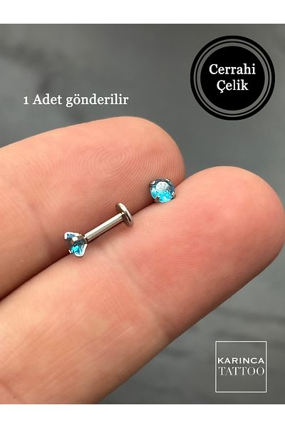 Karınca Piercing الملونة تشيكوسلوفاكيا ثقب الغضروف الأمامي اللولب كونش شقة فوهة الأذن الأنف Labret الزنمة ثقب