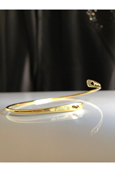 vogutima jewelery&silver by timuçin mavili Erkek Kadın Gümüş Bileklik - Lades Model Sarı Renk • Sevgiliye • Eşe • Anneye • Arkadaşa Bilezik