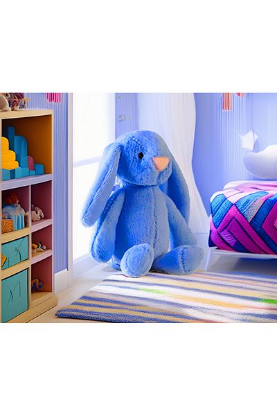 Sole 65 cm Long Ear Bunny with Bow Tie Plush Rabbit - My Sleeping Friend