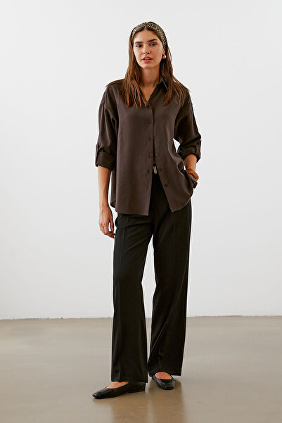 urban focus Oversize Shirt with Epaulettes