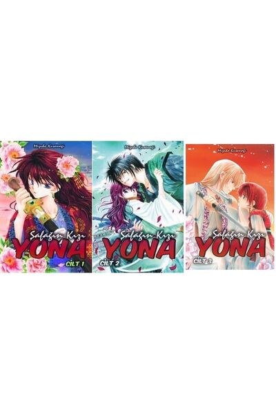 Komikşeyler Yayıncılık Şafağın Kızı Yona-1-2-3 manga seti (3 kitap)