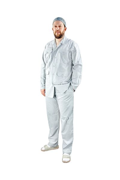 İhvan Ανδρικό κοστούμι Safari Grey - 1174