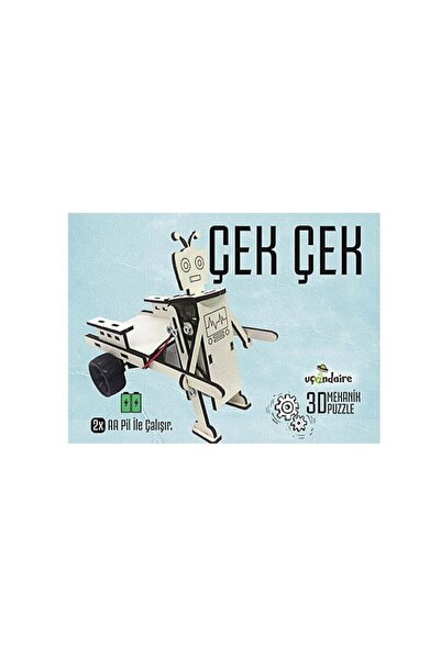 Genel Markalar 3d Mekanik Puzzle Eğitici Oyuncak Çek Çek