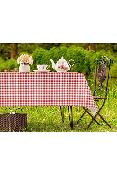 Madame Coco Elie Pvc Tablecloth - Red - 100 X140 cm