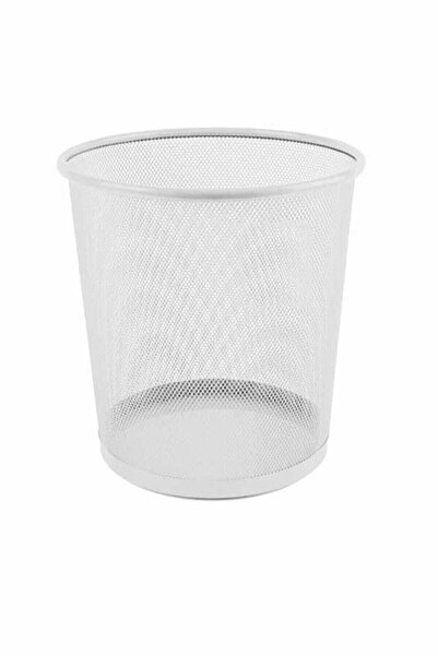 REYKA HİJYEN Trash Can with Mesh Holes White / Office under Desk