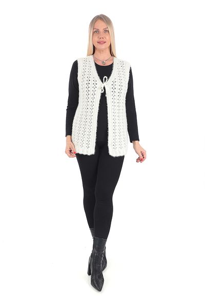 İKSUN Butterfly Model Women's Knitwear Dowry Vest