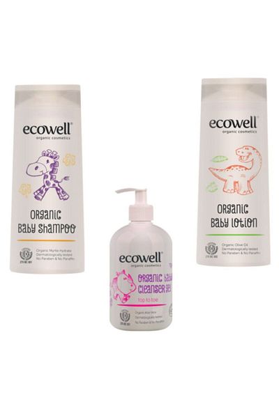 Ecowell Organic Baby Care Set of 3