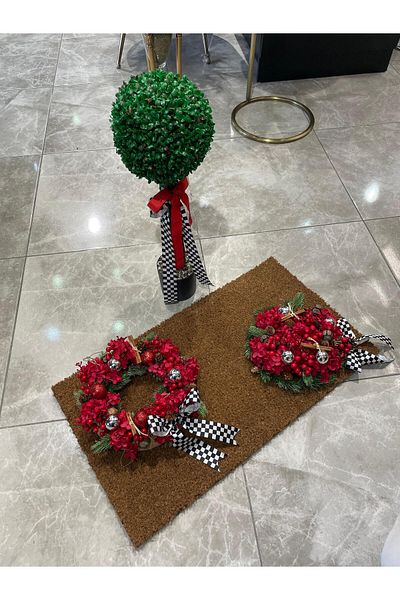 TASARIMHMODA New Year Concept - Door Mat Set