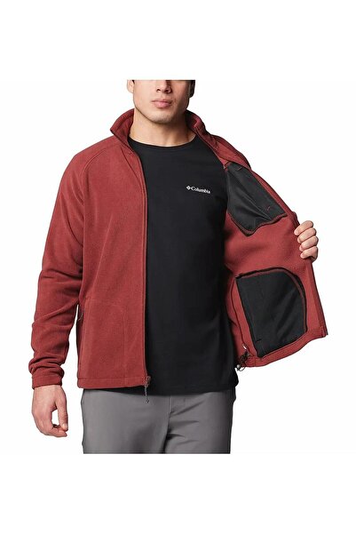 Columbia AE3039 FAST TREK II FULL ZIP FLEECE Koyu Kırmızı