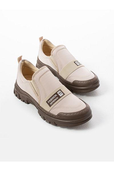 Alemdar Shoes VELVEY Cream - Γυναικεία Αθλητικά Παπούτσια
