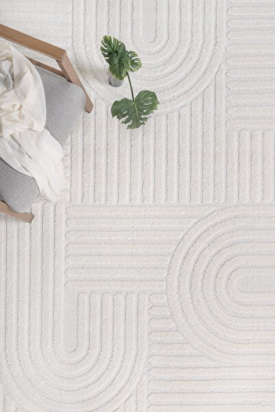 Mariesse Home Elit Bukleli Yumuşak Peluş Post Shaggy Çocuk Odası Oturma Odası Salon Mutfak Halısı