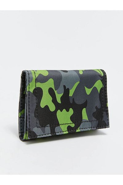 LC Waikiki LCW ACCESSORIES Camouflage Printed Boy's Wallet