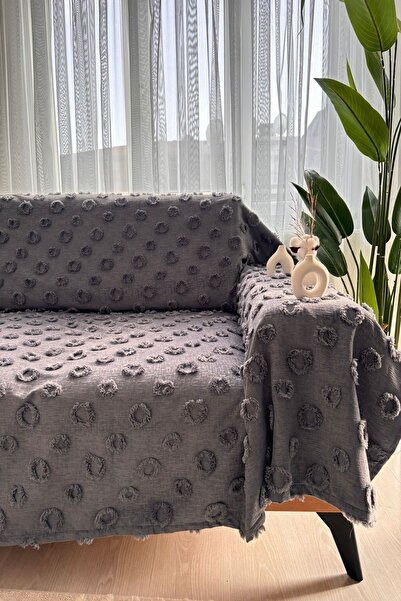 best house decor Koltuk Örtüsü Füme Color