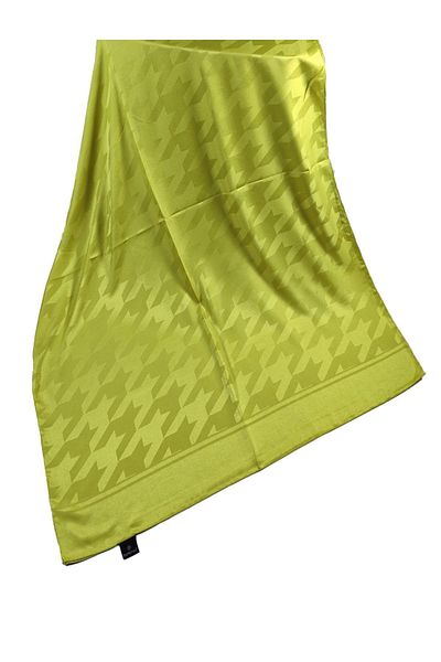 mim eşarp Emproyal Silver Jacquard Houndstooth - 75x190 Cm Shawl