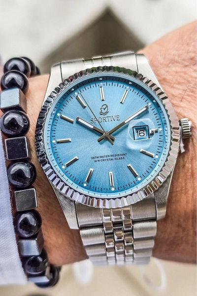 Sportive Erkel Watch - 2 Years Warranty, 3 Atm Waterproof, Steel Cord and Case Bracelet Gift