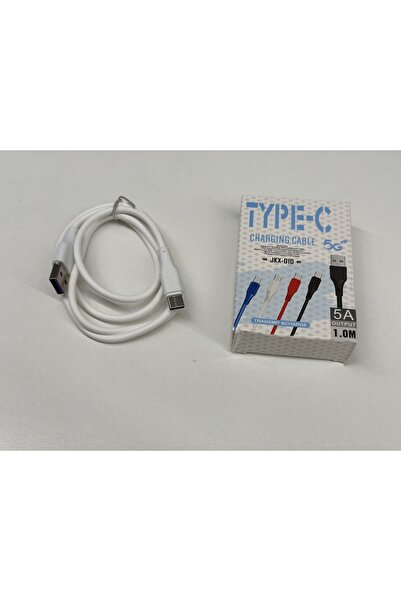 JKX Type C Hızlı Şarj ve Data Aktarım Kablosu (USB 3.0, Özel Üretim) Uyumlu
